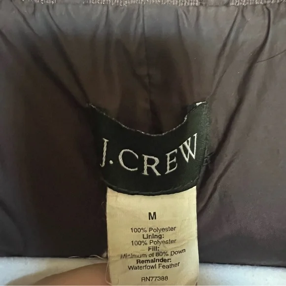 J. Crew Brown Puffer Vest - Picture 5 of 9